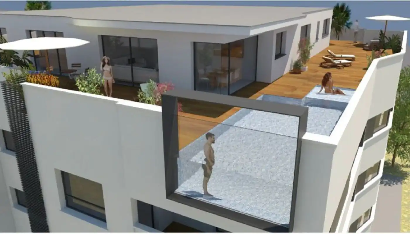 Terrasse von Wohnung zum Verkauf in Murcia mit Klimaanlage, Heizung und Abstellraum