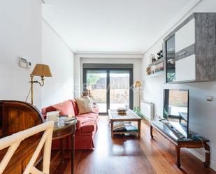 Living room of Apartment to rent in  Madrid Capital  with Air Conditioner, Heating and Private garden