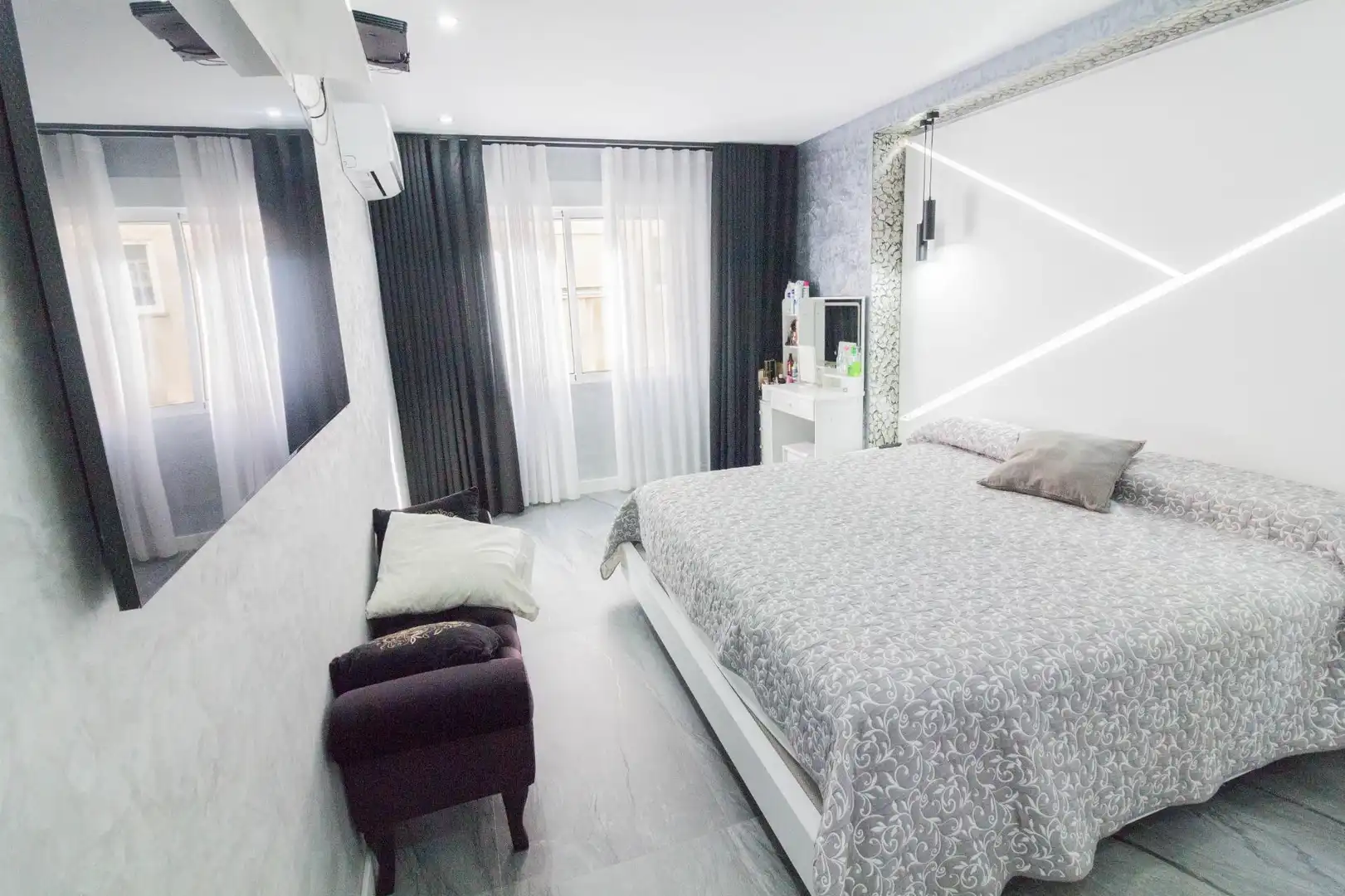 Bedroom of Flat for rent in Orihuela  with Air Conditioner, Terrace and Balcony