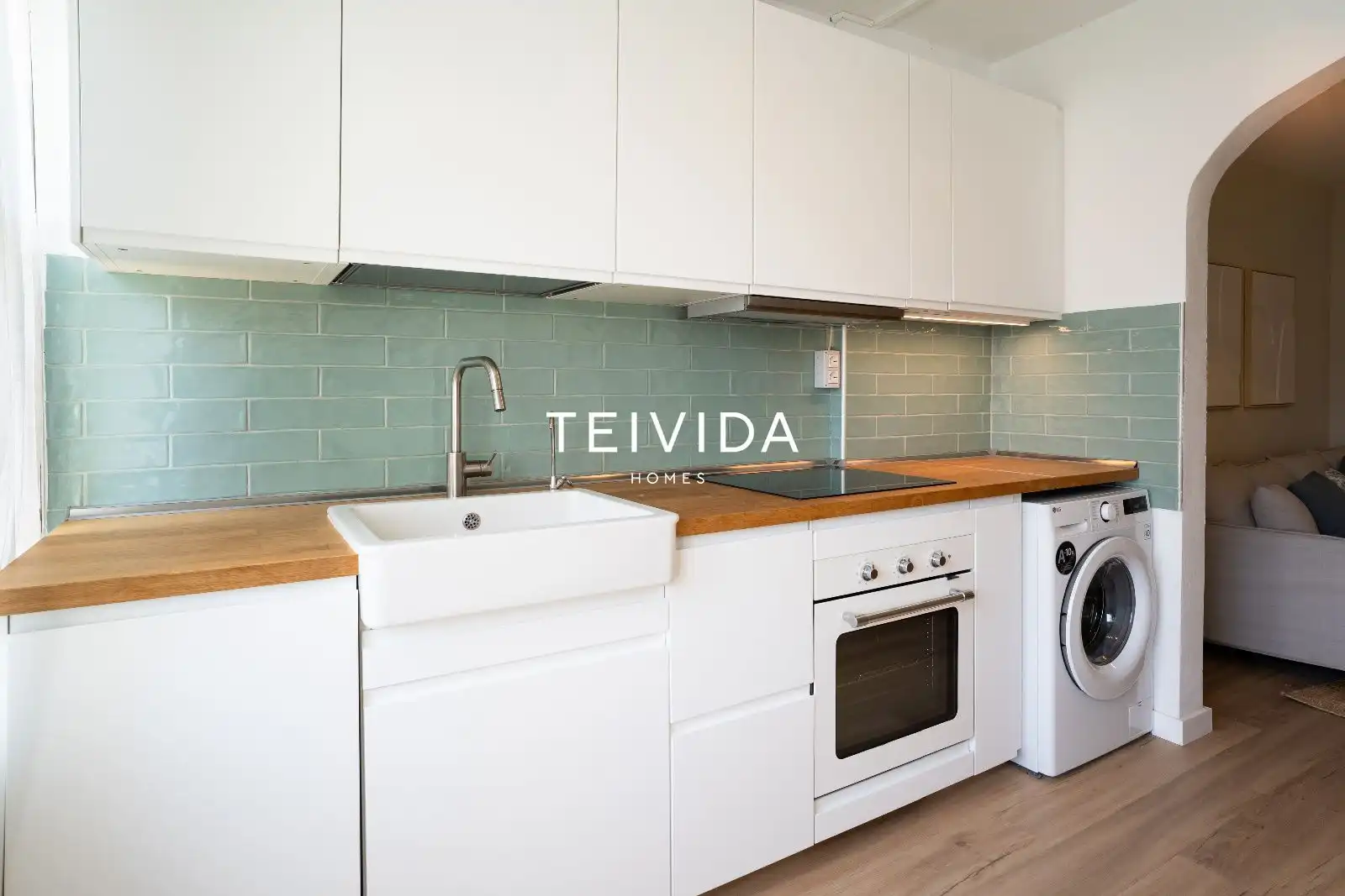 Kitchen of Flat for sale in Arona  with Terrace, Swimming Pool and Community pool