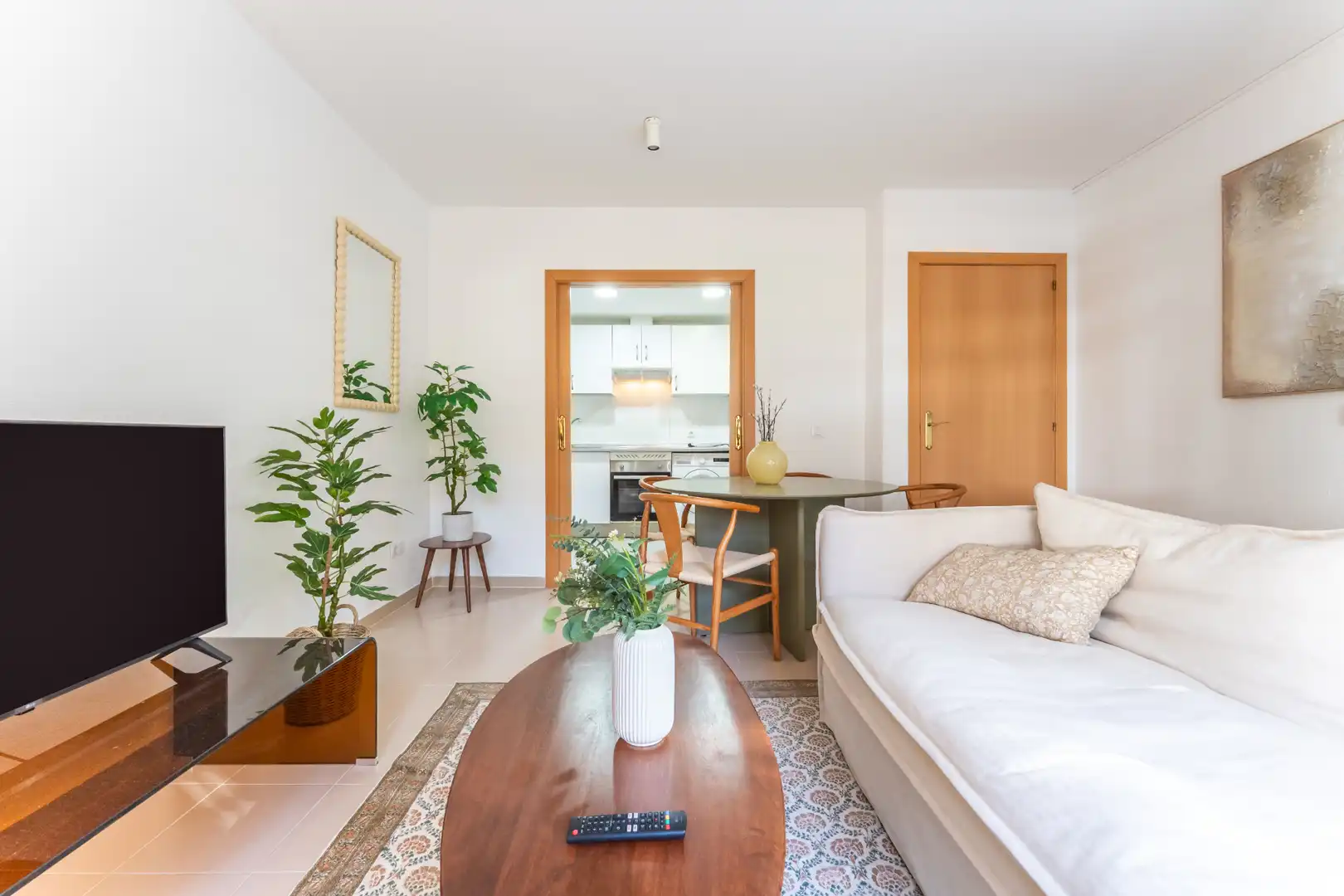 Wohnzimmer von Wohnung zum Verkauf in Madrid mit Heizung, Abstellraum und Ofen
