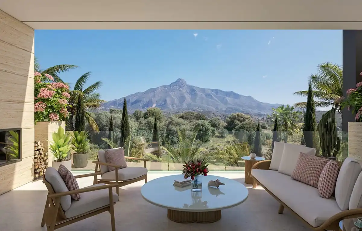 Terraza de Planta baja en venta en Marbella con Aire acondicionado, Jardín privado y Terraza