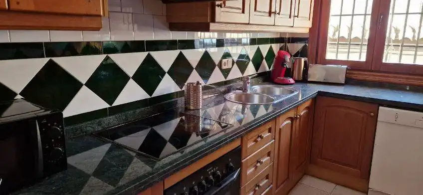 Kitchen of Attic for rent in Granada  with Air Conditioner, Heating and Terrace