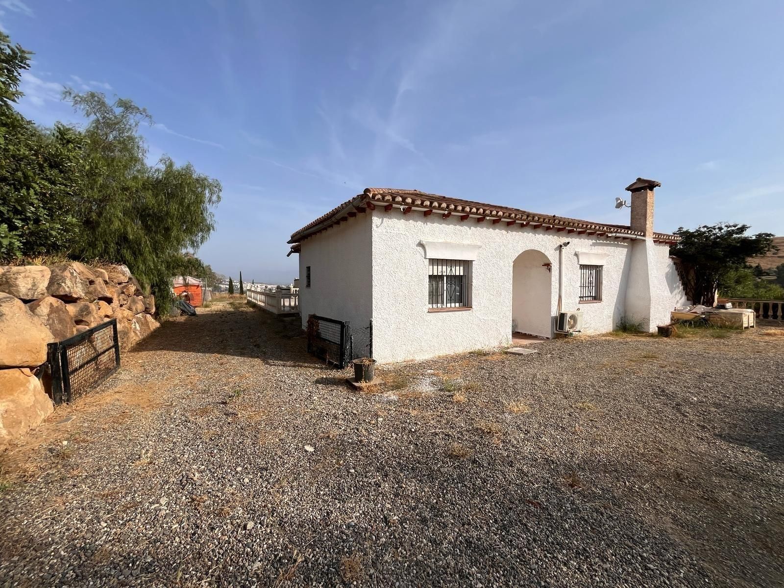 Exterior view of House or chalet for sale in Pizarra  with Air Conditioner, Private garden and Swimming Pool