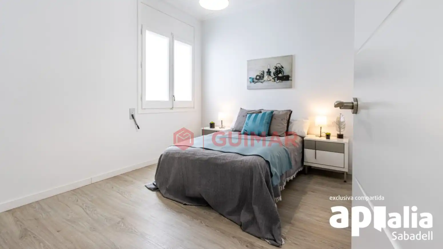 Bedroom of Flat for sale in Sabadell  with Air Conditioner, Heating and Private garden