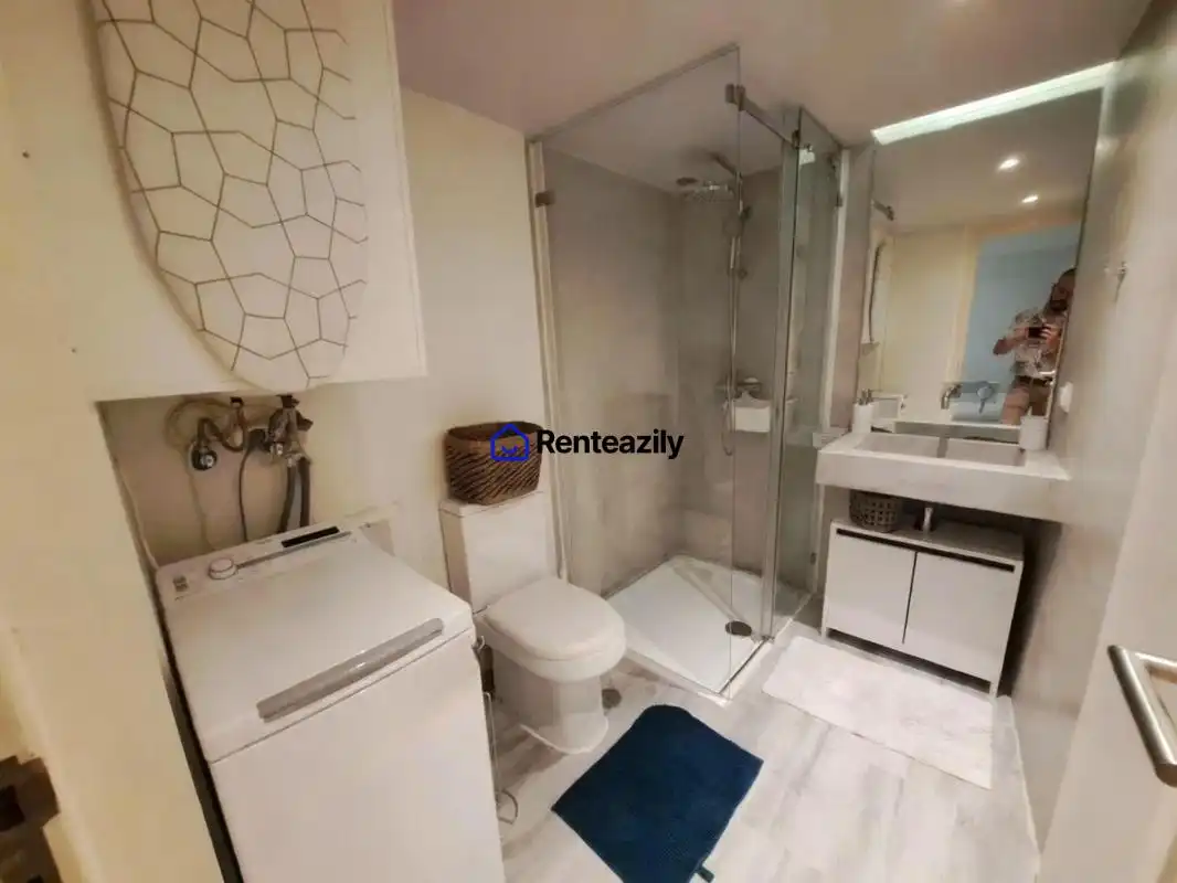 Baño de Estudio de alquiler en Madrid con Amueblado y Se aceptan mascotas