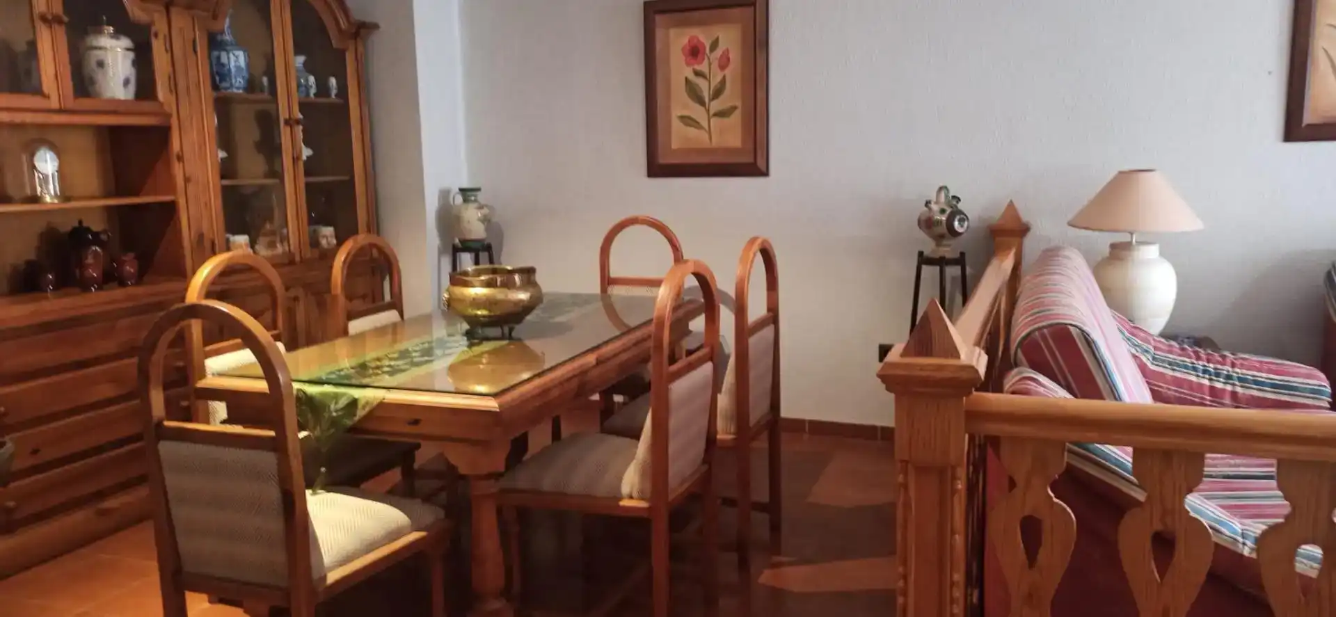 Comedor de Casa o chalet en venta en Aldeanueva de Barbarroya con Aire acondicionado, Parquet y Trastero