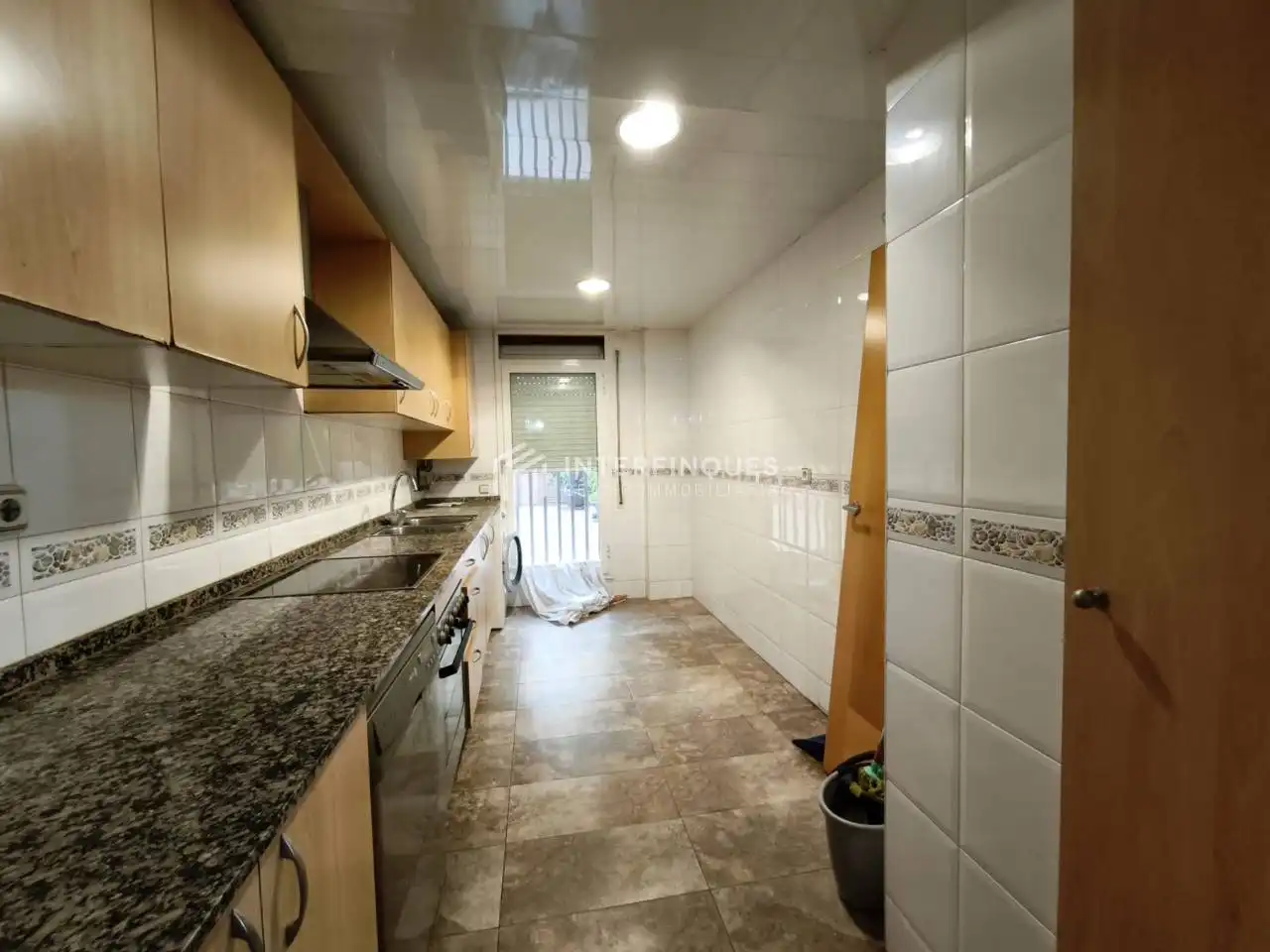 Cocina de Dúplex en venta en Badalona con Calefacción, Parquet y Terraza