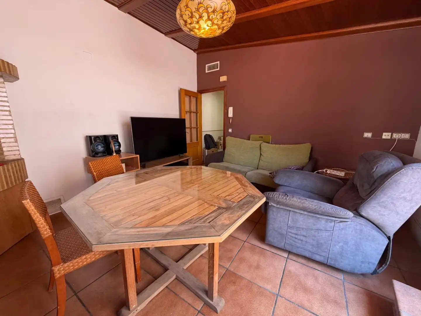 Sala d'estar de Pis de lloguer en Llíria amb Aire condicionat, Calefacció i Parquet