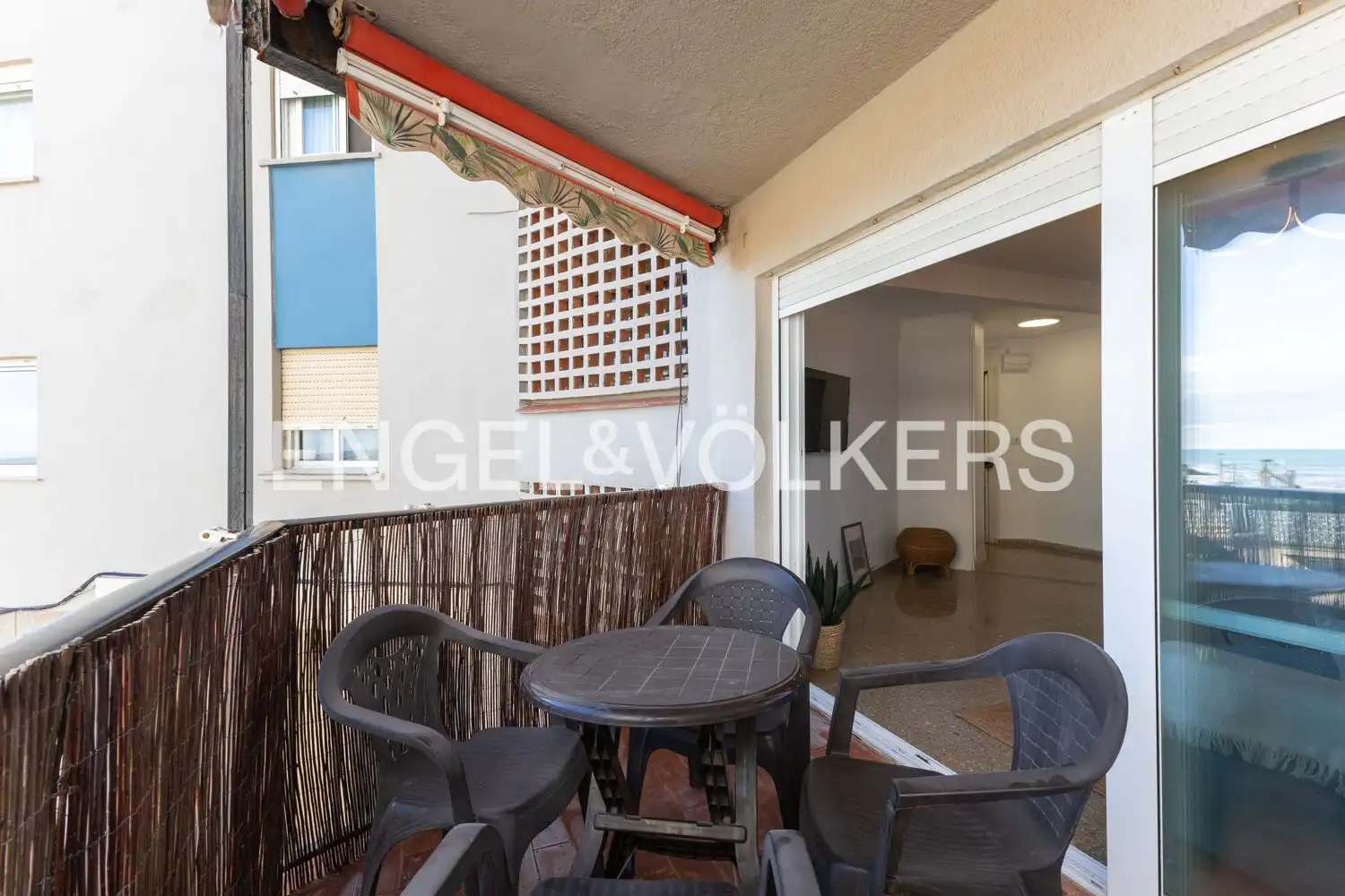 Terrasse von Wohnung zur Miete in El Puig de Santa Maria mit Klimaanlage, Heizung und Privatgarten