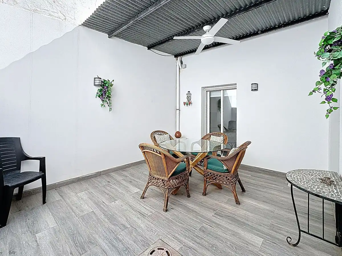 Terrasse von Einfamilien-Reihenhaus zum Verkauf in Mijas mit Klimaanlage, Heizung und Terrasse