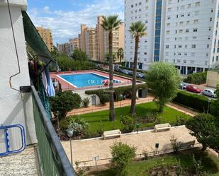 Piscina de Pis de lloguer en La Pobla de Farnals amb Terrassa, Piscina i Balcó