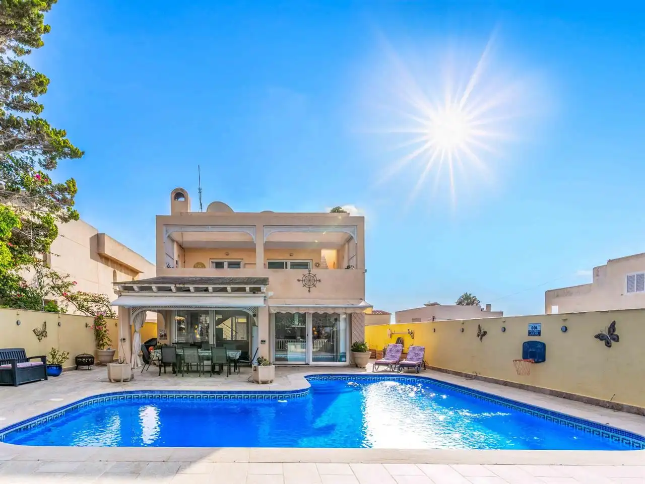 Exterior view of Houses for sale in Garrucha  with Heating, Private garden and Storage room