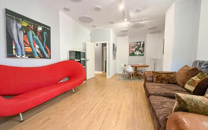 Living room of Planta baja for sale in Alicante / Alacant  with Heating, Private garden and Alarm