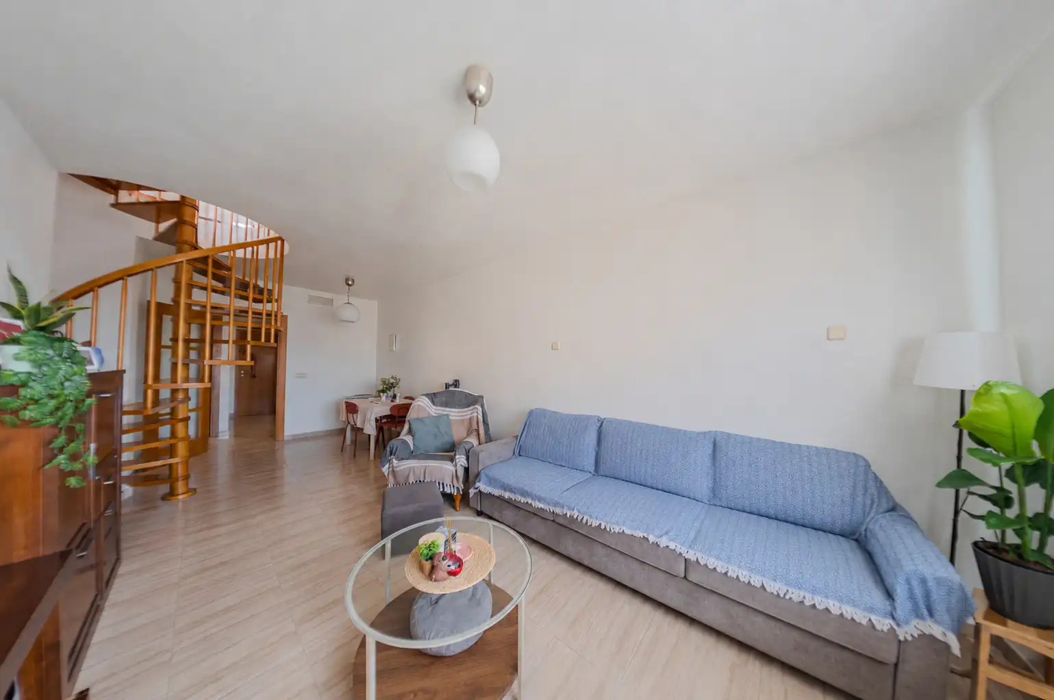 Living room of Attic for sale in Murcia  with Air Conditioner, Terrace and Storage room