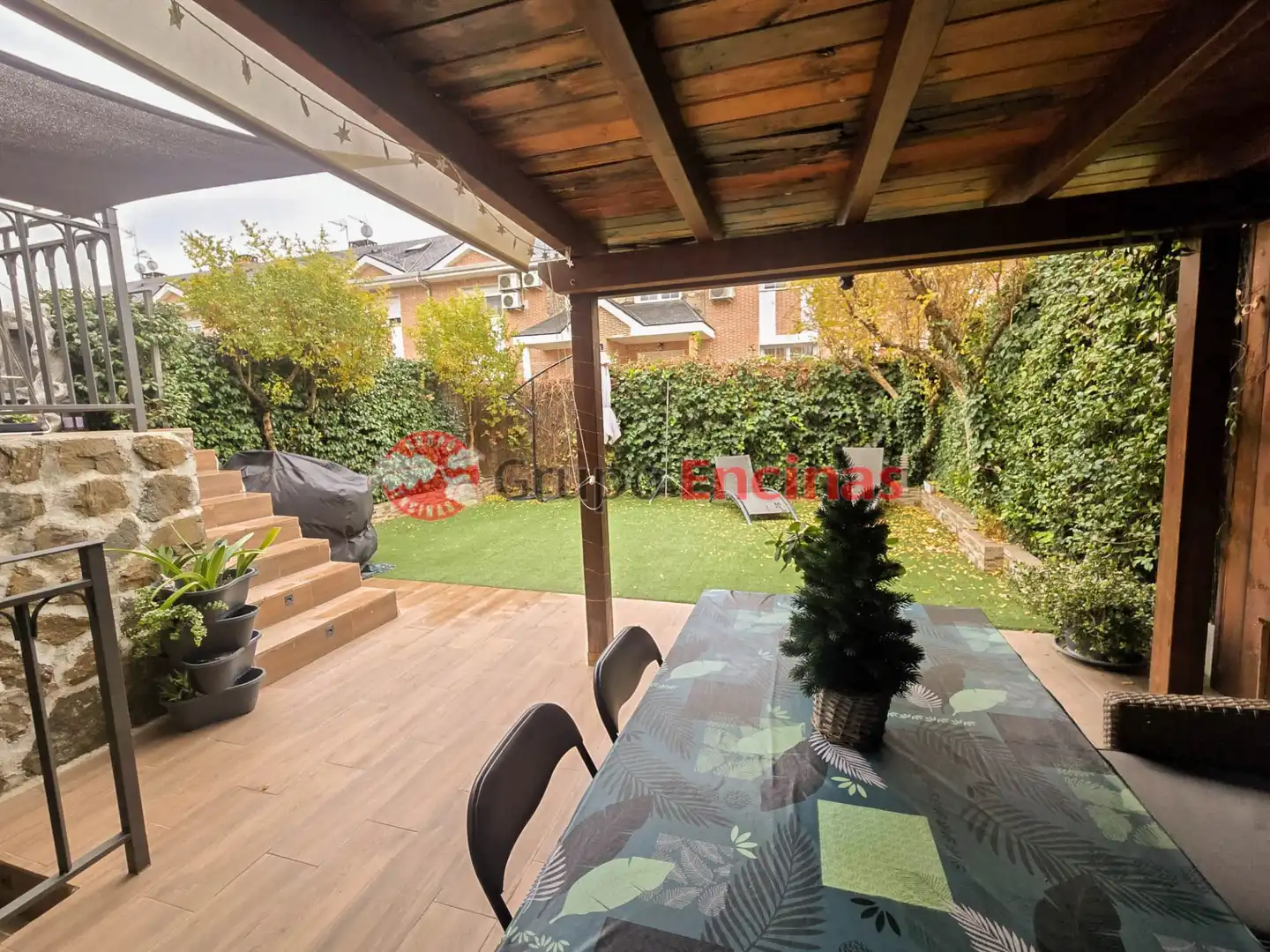 Terraza de Casa o chalet en venta en Parla con Aire acondicionado, Calefacción y Jardín privado