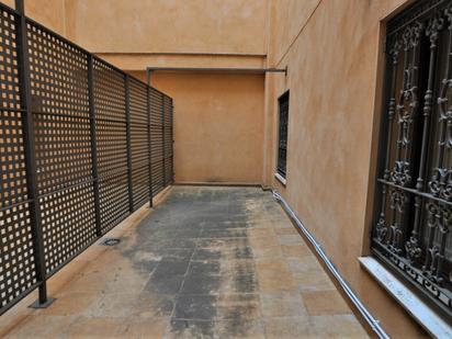 Terrasse von Wohnung miete in Cáceres Capital mit Klimaanlage, Heizung und Parkett