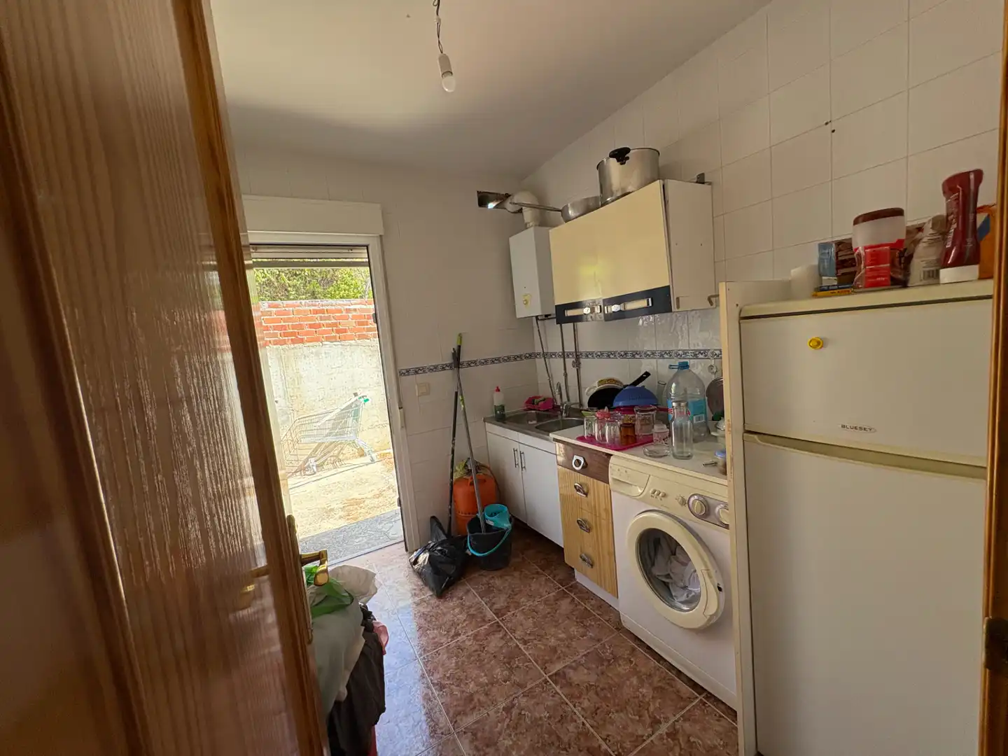 Küche von Haus oder Chalet zum Verkauf in Cardiel de los Montes mit Klimaanlage, Heizung und Privatgarten