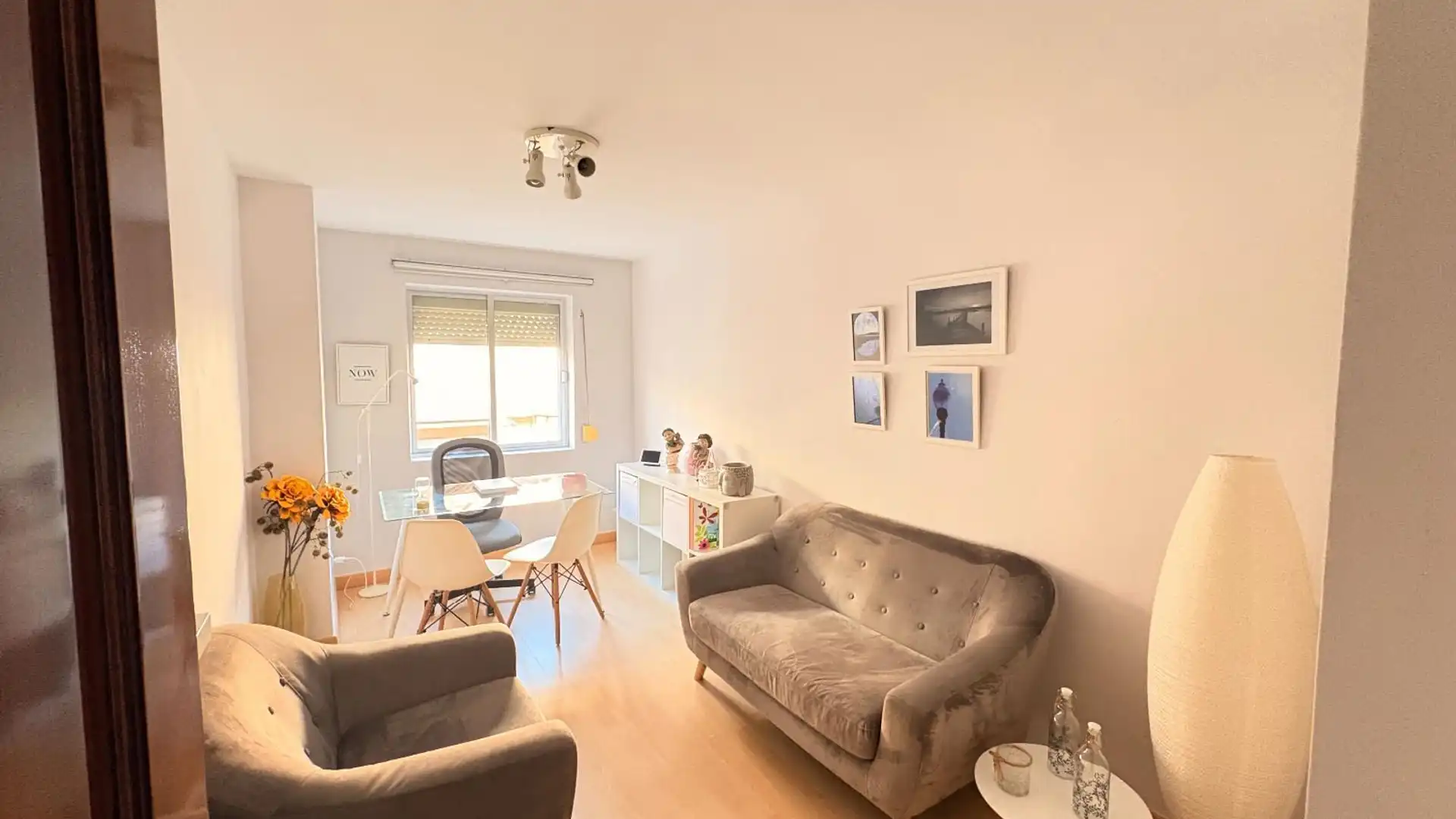 Living room of Flat for sale in  Huelva Capital  with Terrace and Balcony