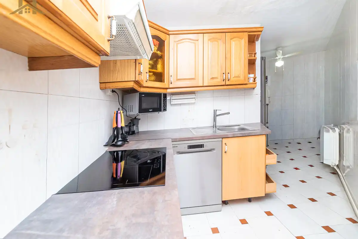Kitchen of Flat for sale in Móstoles  with Air Conditioner, Heating and Terrace