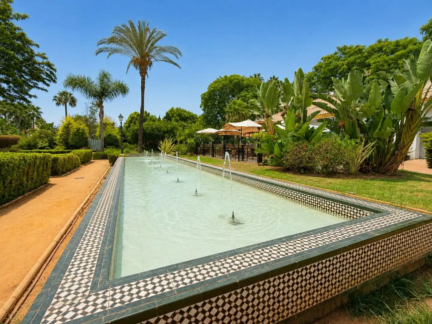 Jardín de Apartamento en venta en Marbella con Jardín privado y Piscina comunitaria