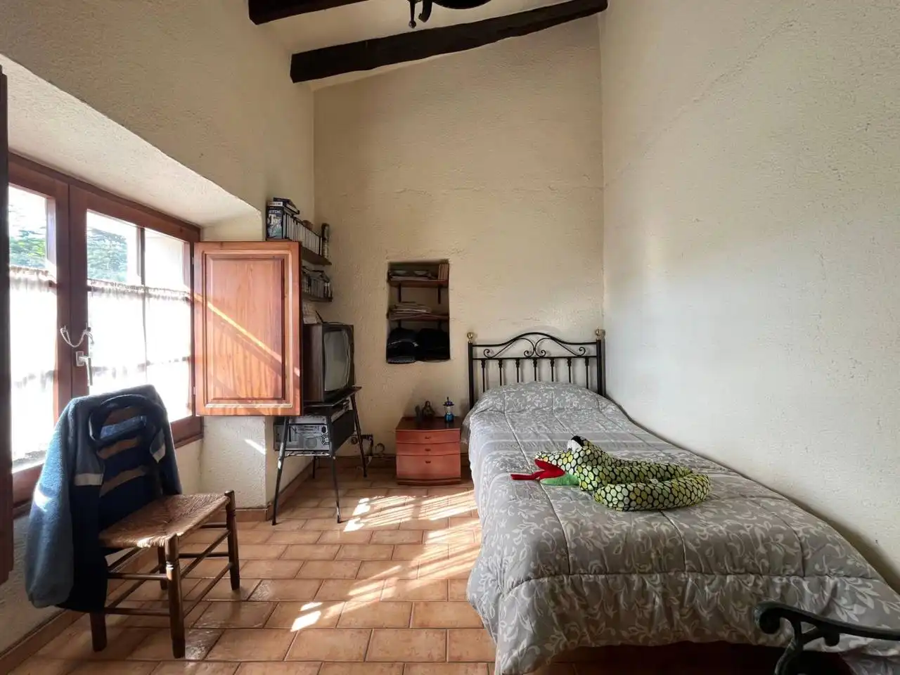 Bedroom of Houses for sale in Sant Martí Sarroca  with Air Conditioner, Heating and Private garden