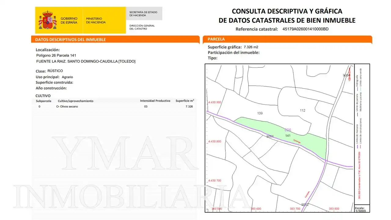 Rural land for sale in Santo Domingo-Caudilla, imagen 2