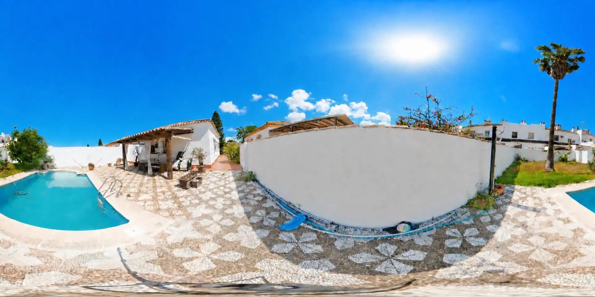 Piscina de Casa o chalet en venta en Chiclana de la Frontera con Jardín privado, Terraza y Trastero