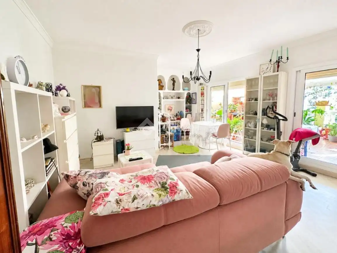 Wohnzimmer von Maisonette zum Verkauf in Torrox mit Klimaanlage, Terrasse und Balkon