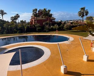 Swimming pool of Flat for sale in Estepona  with Air Conditioner, Heating and Private garden