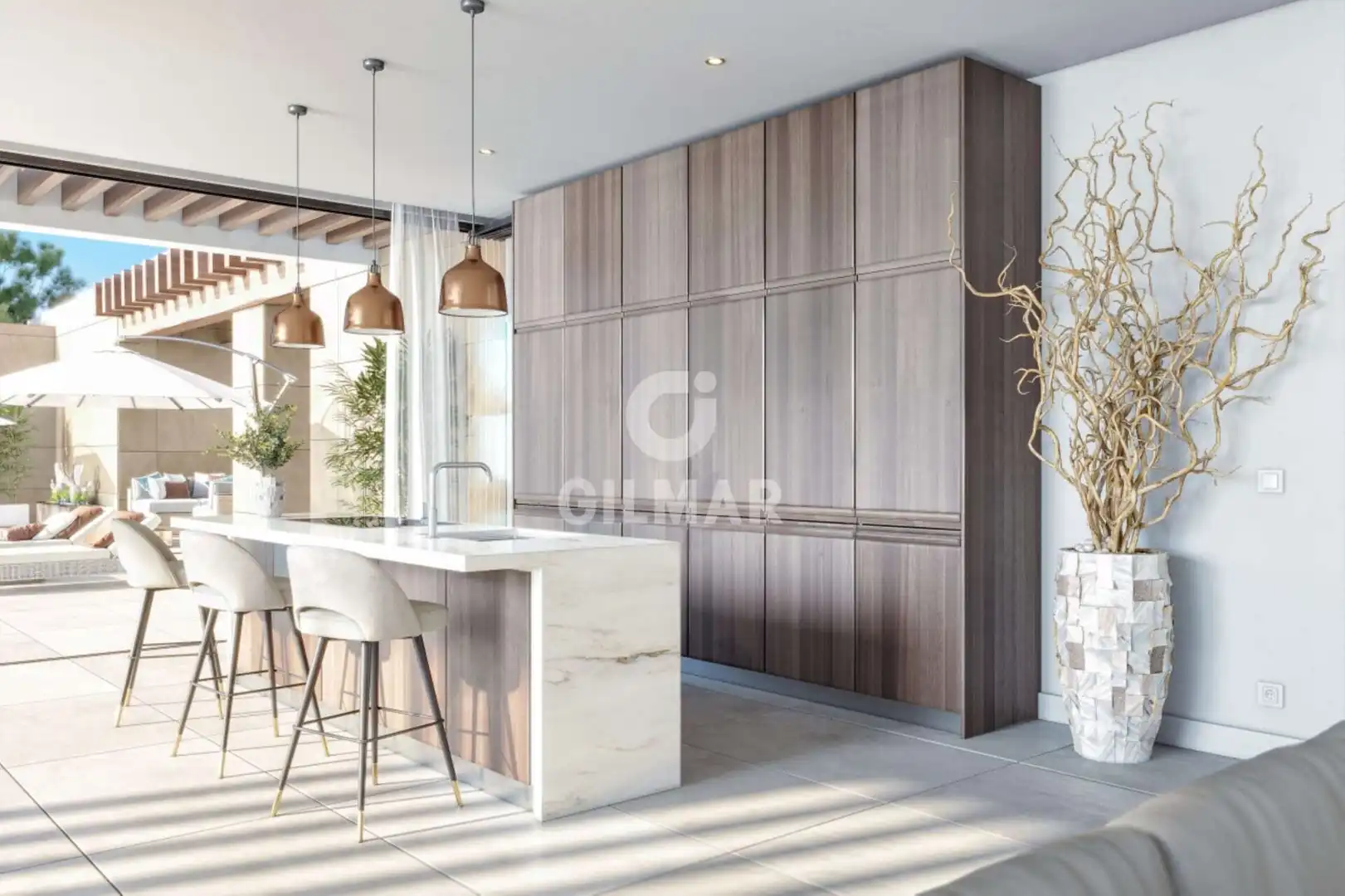 Cocina de Casa o chalet en venta en Sotogrande con Calefacción y Piscina