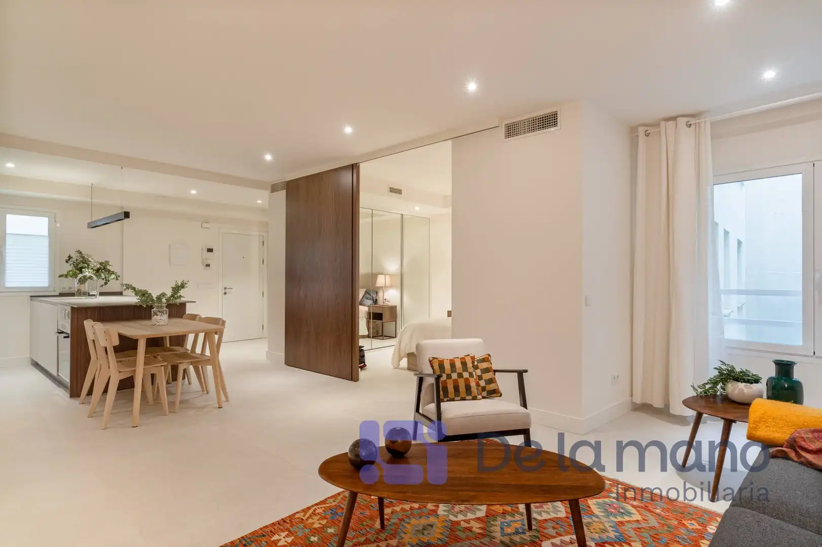 Bedroom of Apartments for rent in Madrid  with Air Conditioner, Heating and Furnished
