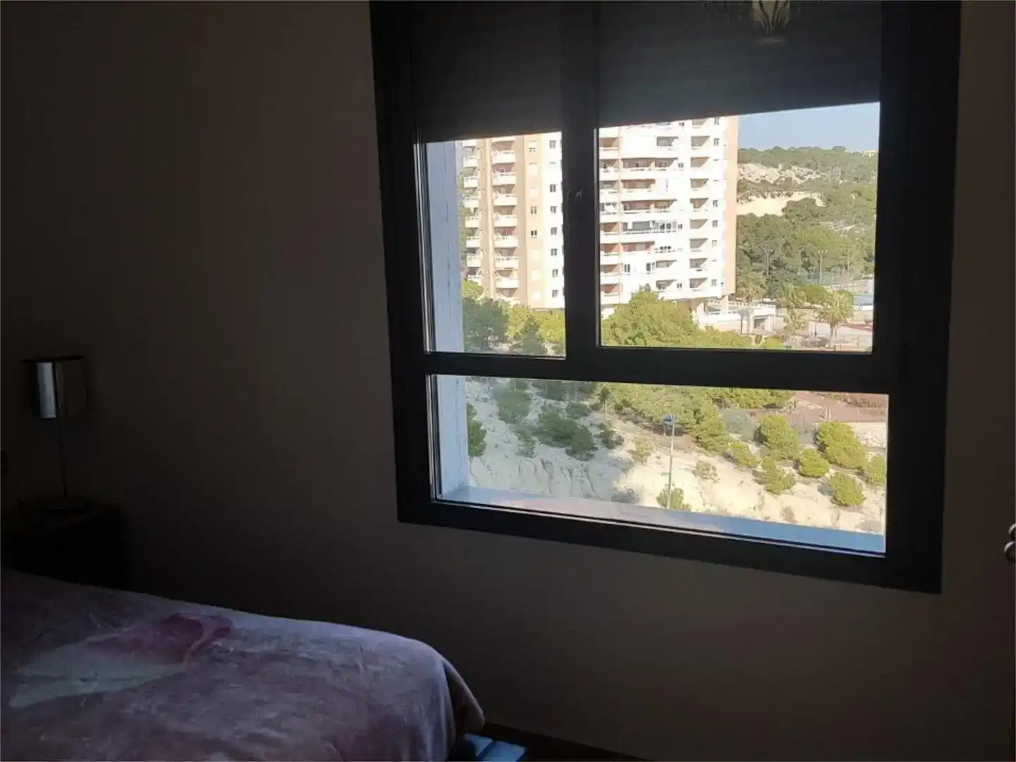 Bedroom of Flat for rent in Benidorm  with Air Conditioner and Swimming Pool