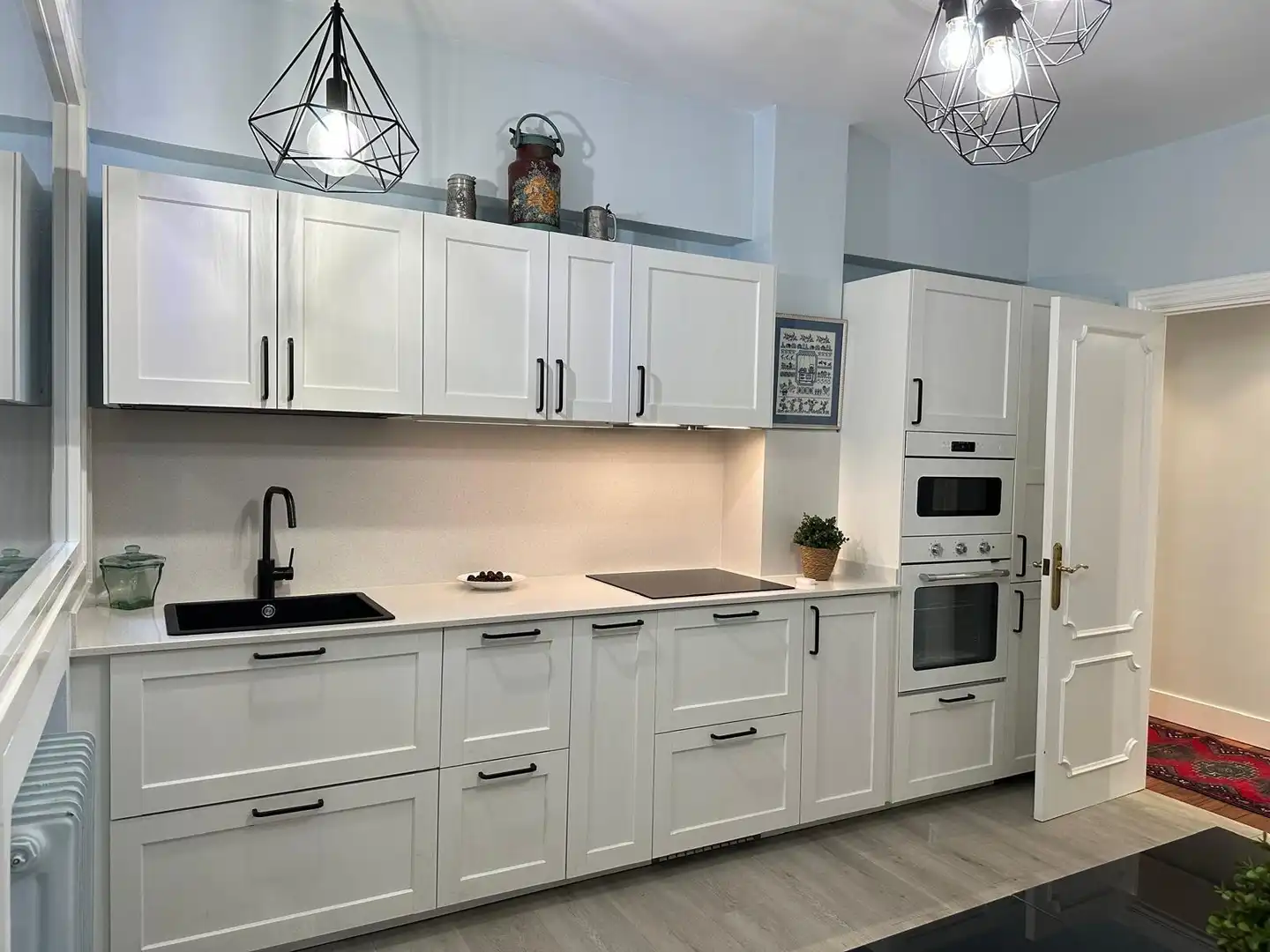 Cocina de Piso en venta en Getxo  con Calefacción, Terraza y Amueblado