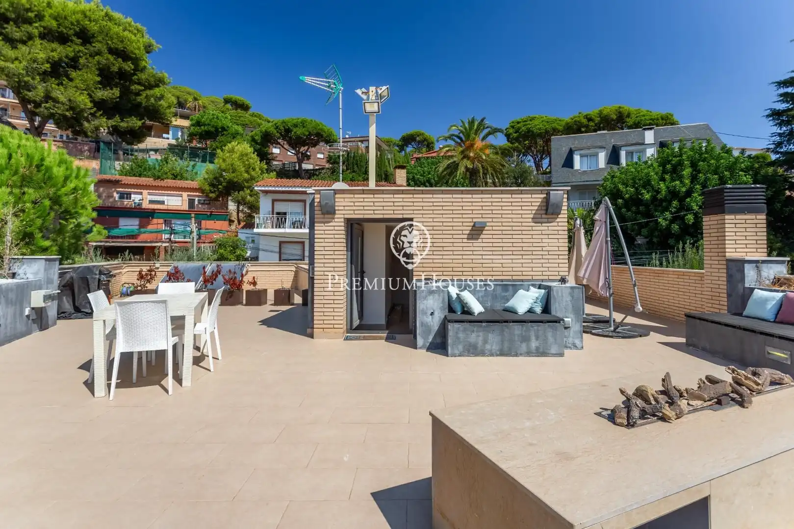 Terraza de Casa o chalet en venta en Premià de Dalt con Aire acondicionado, Calefacción y Jardín privado
