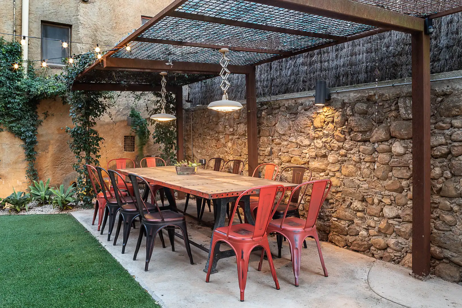 Terraza de Finca rústica en venta en Cistella con Aire acondicionado, Calefacción y Jardín privado