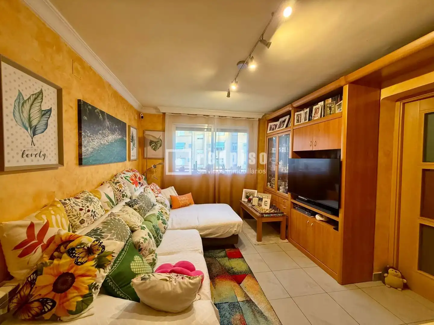 Sala de estar de Piso en venta en Madrid con Terraza