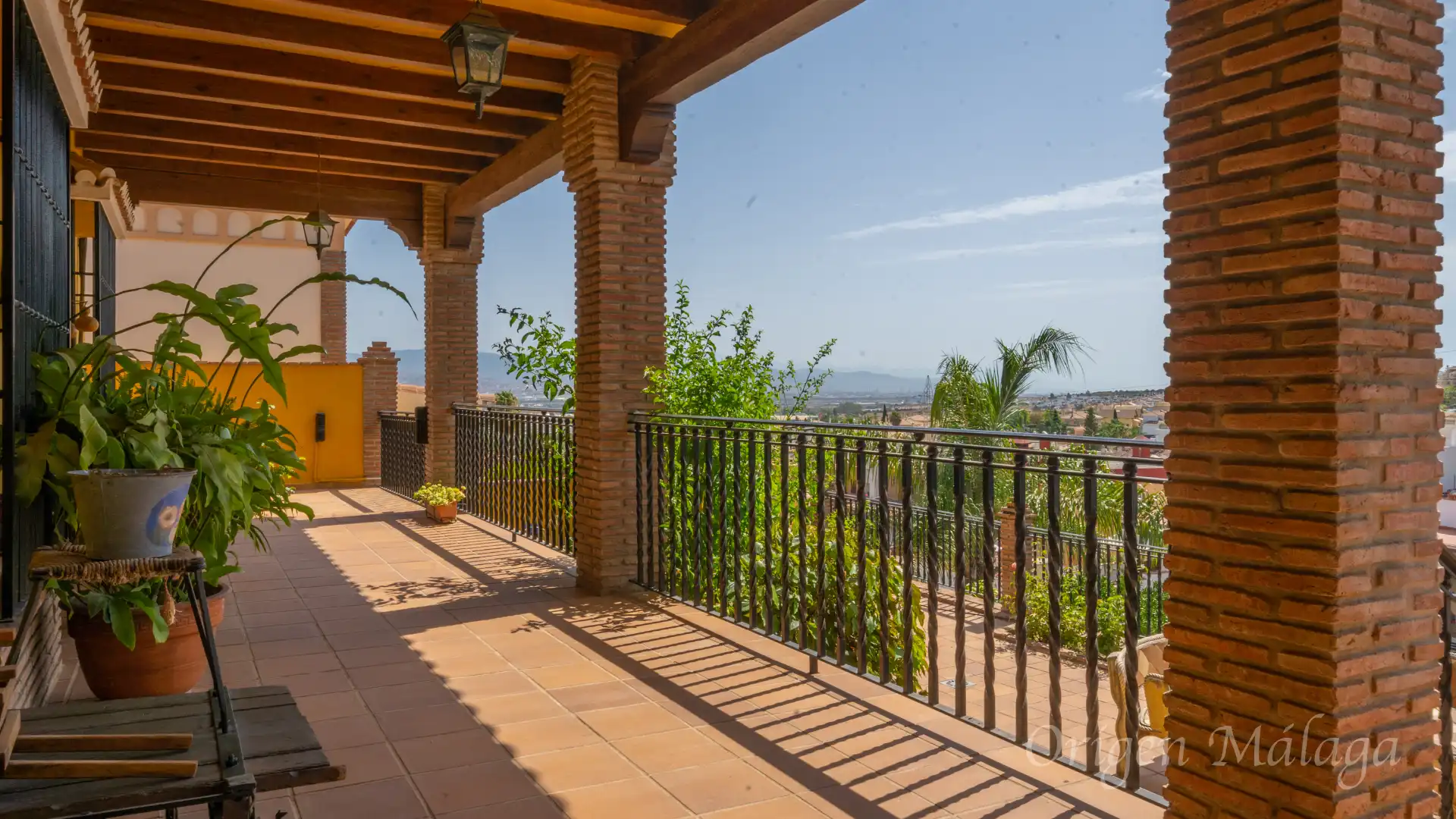 Terraza de Casa o chalet en venta en Alhaurín de la Torre con Aire acondicionado, Calefacción y Jardín privado