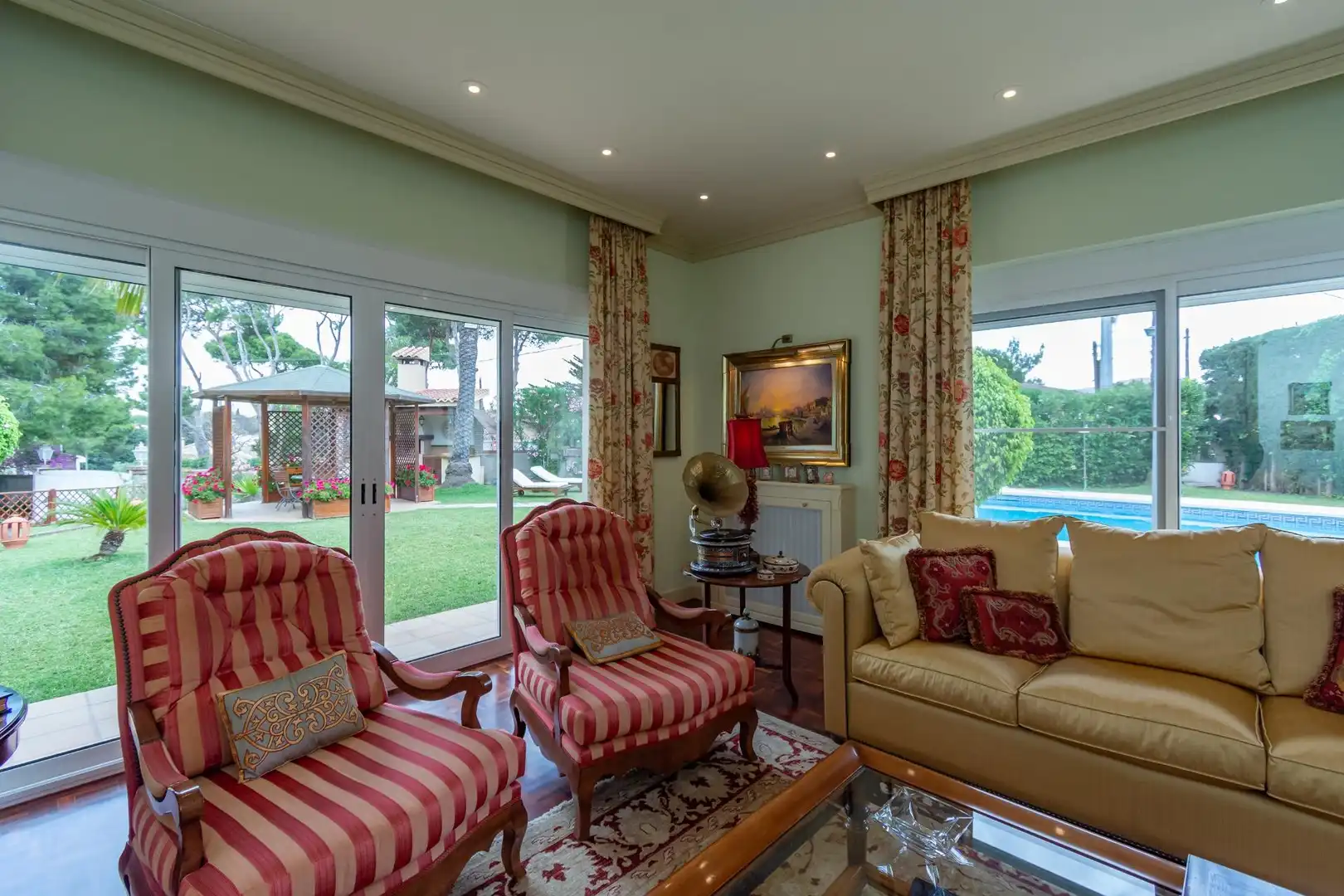 Sala d'estar de Casa o xalet en venda en Cartagena amb Aire condicionat, Calefacció i Jardí privat