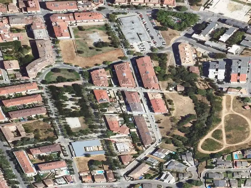 Vista exterior de Piso en venta en Girona