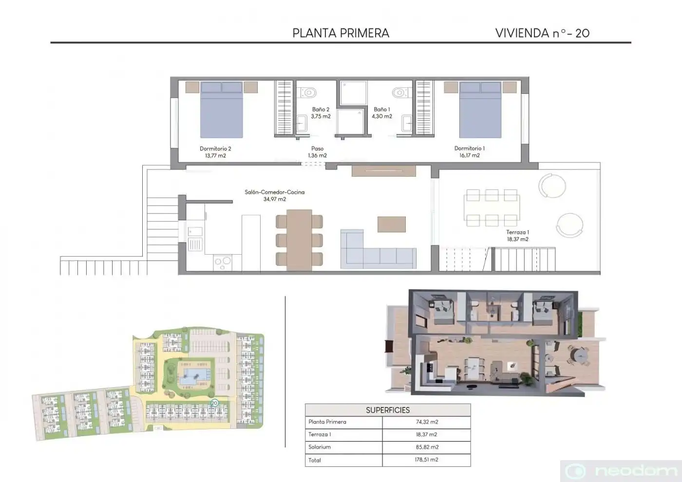 House with pool for sale in Balcón de Finestrat - Terra Marina, imagen 4