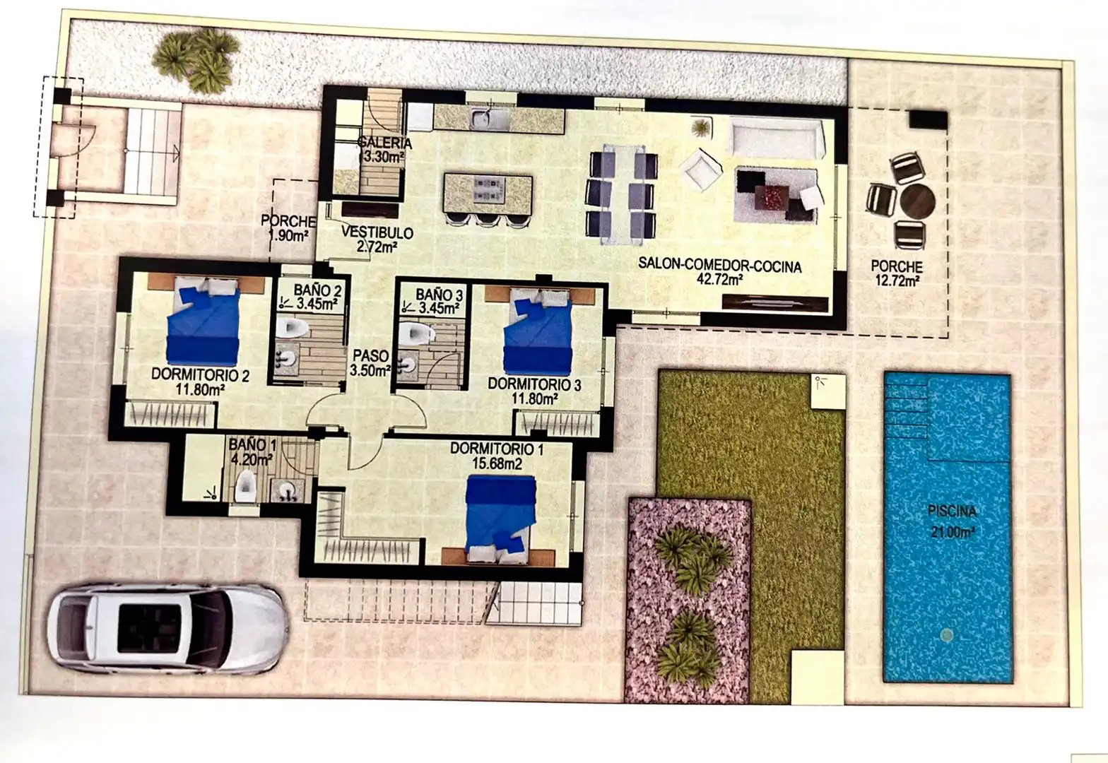 Casa a schiera con piscina in vendita a Balcón de Ponoig - Polop Paradis - Polop Hills, imagen 34