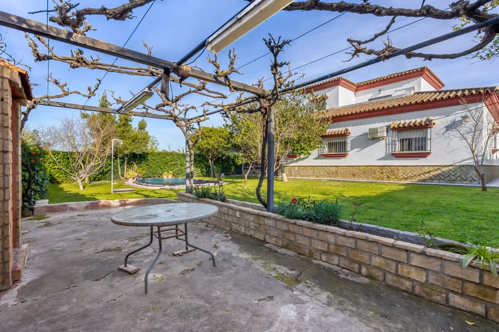 Garden of Houses for sale in El Puerto de Santa María  with Air Conditioner, Private garden and Terrace