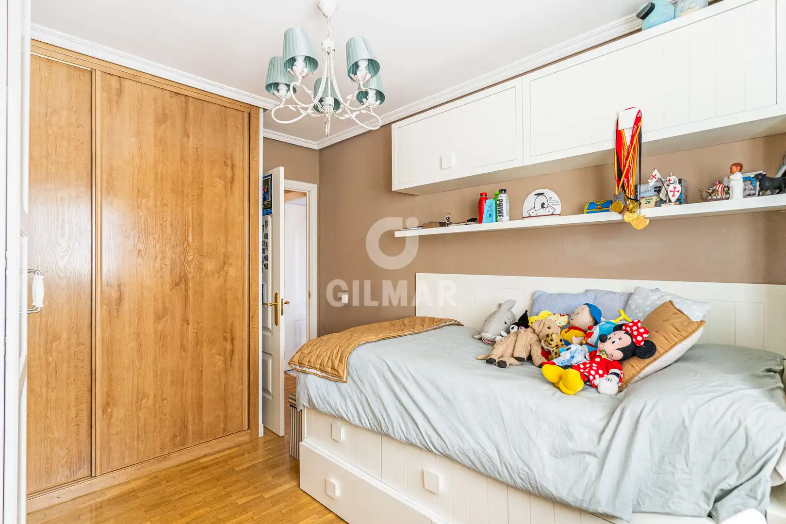 Bedroom of Flat for sale in Madrid  with Heating, Private garden and Storage room