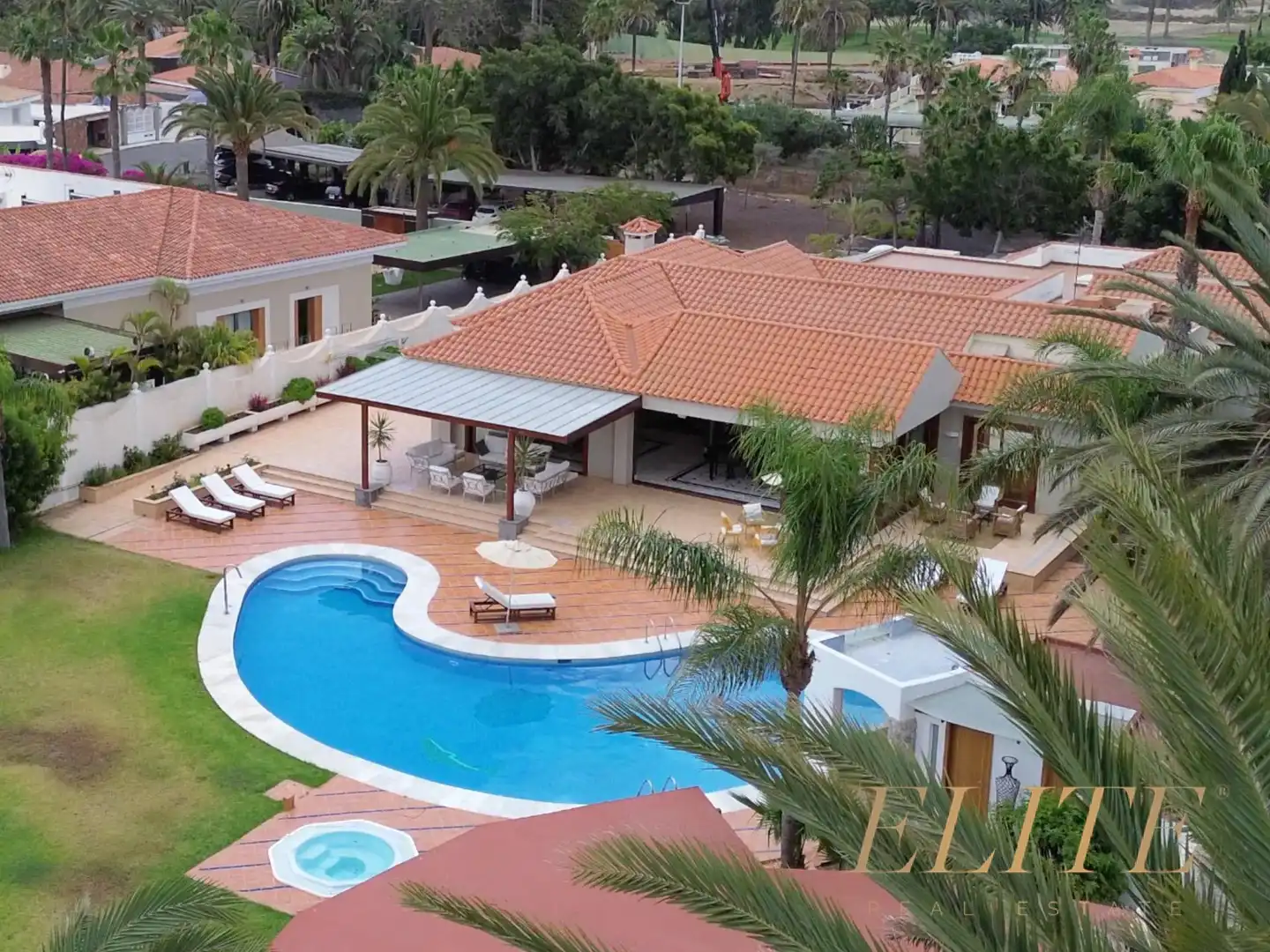 Piscina de Casa o xalet en venda en San Bartolomé de Tirajana amb Jardí privat, Terrassa i Piscina