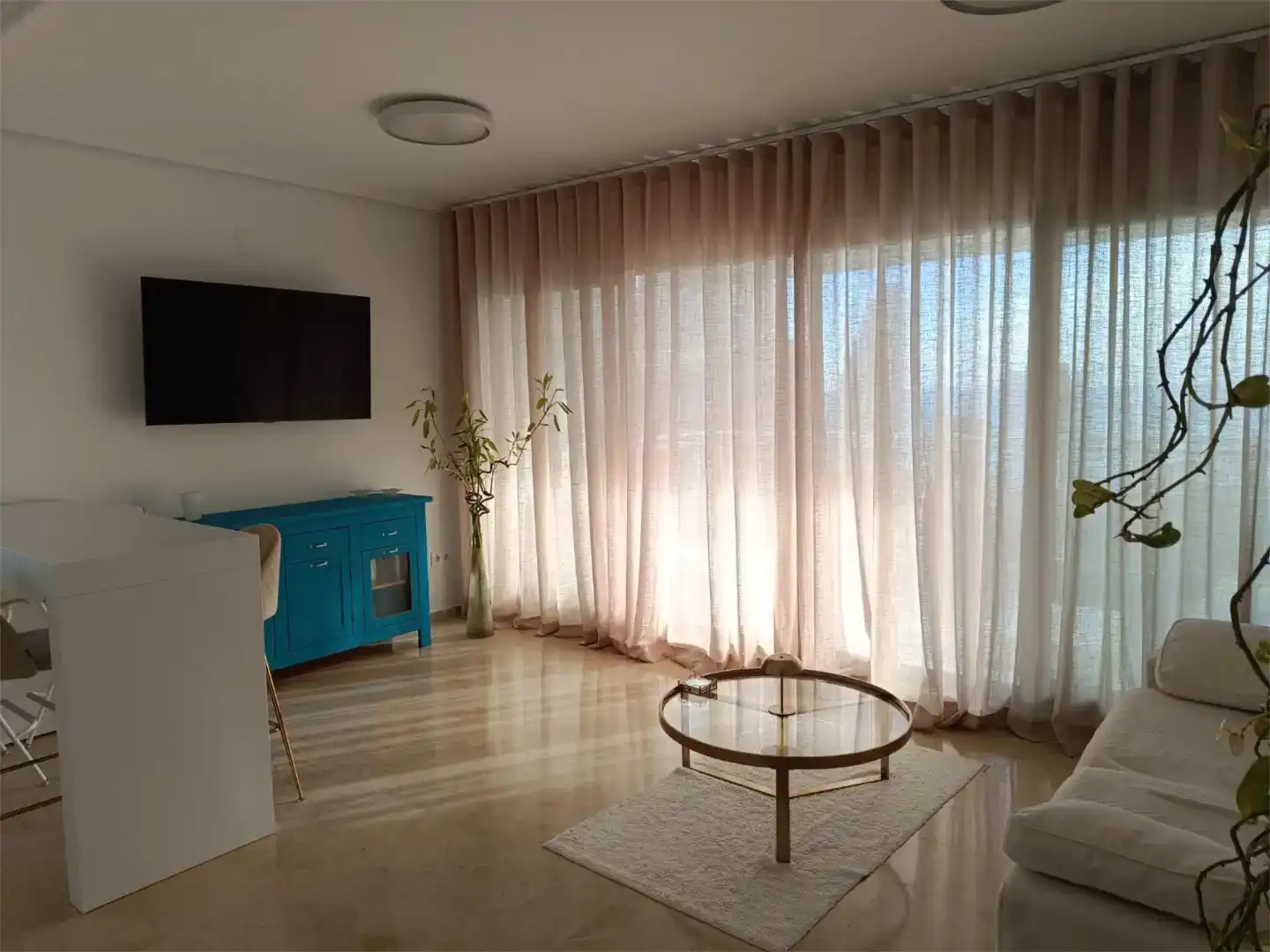 Sala de estar de Piso en venta en Benidorm con Aire acondicionado y Piscina