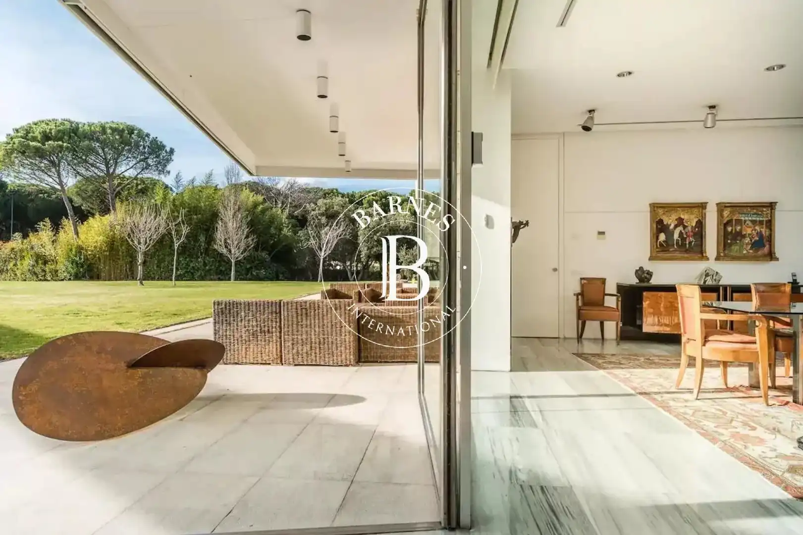 Terraza de Casa o chalet de alquiler en Pozuelo de Alarcón con Aire acondicionado, Calefacción y Jardín privado