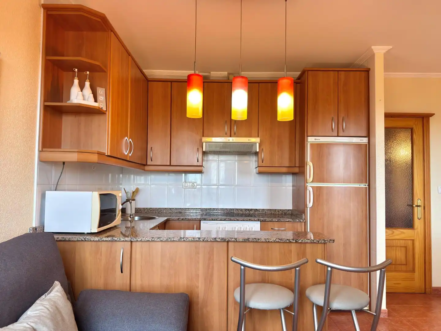 Cocina de Apartamento en venta en Ruiloba