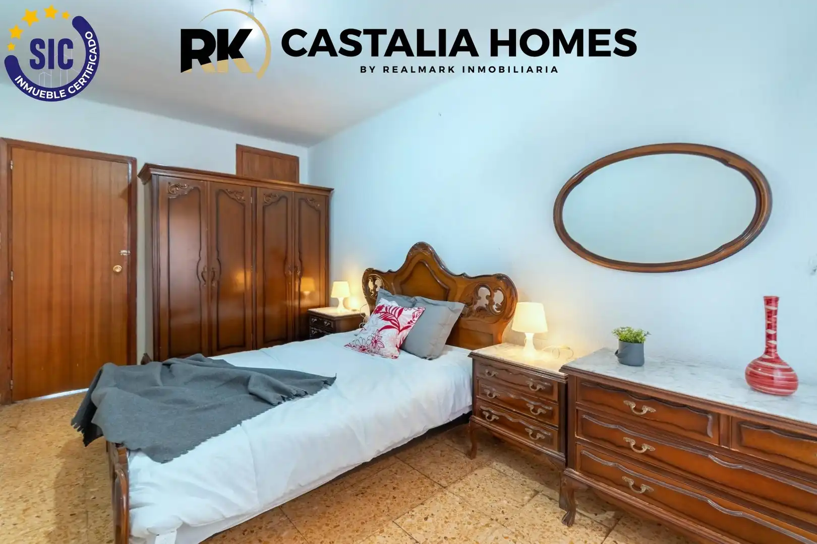 Bedroom of Flat for sale in Castellón de la Plana / Castelló de la Plana  with Terrace