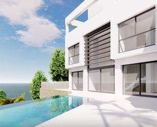 Exterior view of House or chalet for sale in Villajoyosa / La Vila Joiosa  with Air Conditioner, Terrace and Swimming Pool